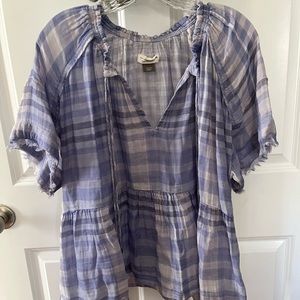 Pilcro by Anthropologie. Size L Summer Lavender top. Worn once!